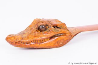 BRIEFÖFFNER MIT KROKODILKOPF