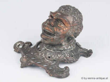 TINTENFASS INKWELL AFRIKANISCHER MANN – Bild 3