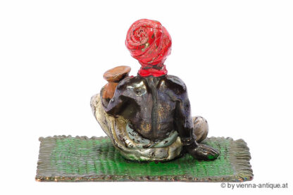 VIENNA BRONZE SITZENDER ARABER – Bild 4