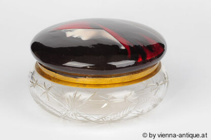 Glasdose mit Deckel Motiv Fabiola von Jacques Henner – Bild 4