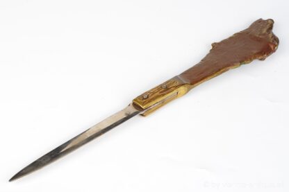 Brieföffner Letter Opener Wildschwein – Bild 3