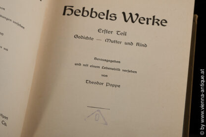 Hebbels Werke 10 Teile 10 in 6 Bänden – Bild 5