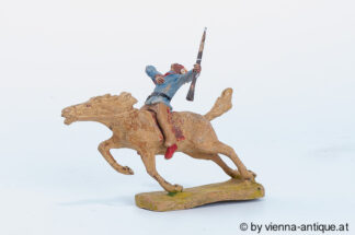Tipple Topple getroffener Indianer zu Pferd