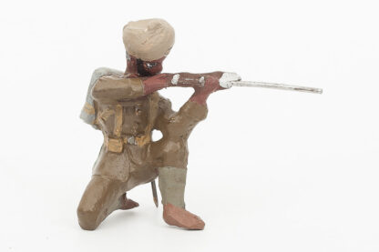 Lineol Soldat WW1 knieend schiessend