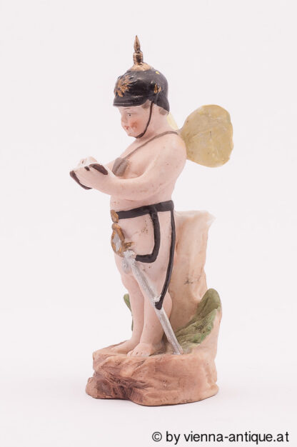 Porzellanfigur Soldat mit Buch – Bild 2