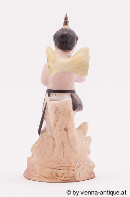 Porzellanfigur Soldat mit Buch – Bild 4