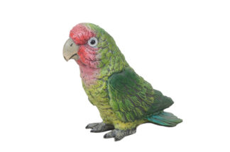Bermann Bronzefigur Papagei