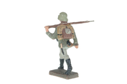 Lineol Soldat Gewehr geschultert – Bild 2