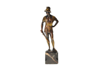 Emile Henri Bronzefigur Gladiator