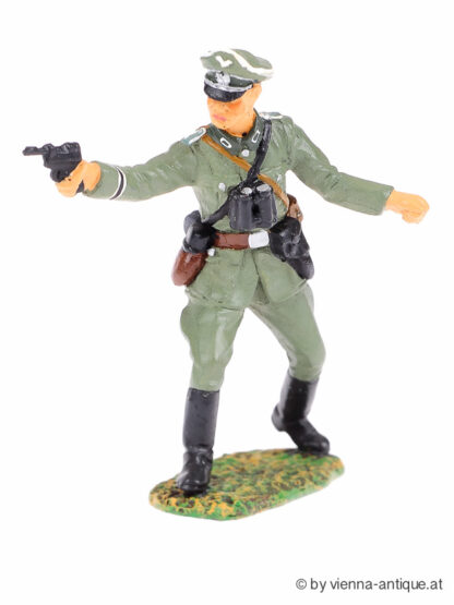 LINEOL/DUSCHA Soldat Offizier mit Pistole P08 – Bild 2