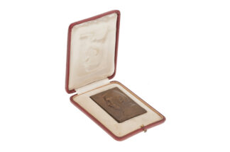 Bronzeplakette Raimund Gerba, General der Infanterie