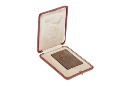 Bronzeplakette Raimund Gerba, General der Infanterie