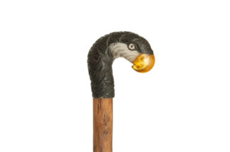 Spazierstock, Gehstock, Walking Cane mit Papagei