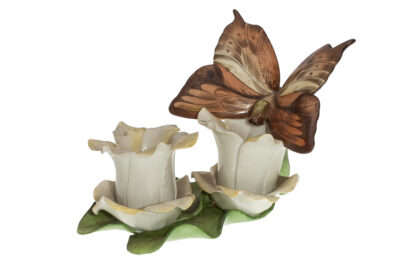 Herend Butterfly with flower