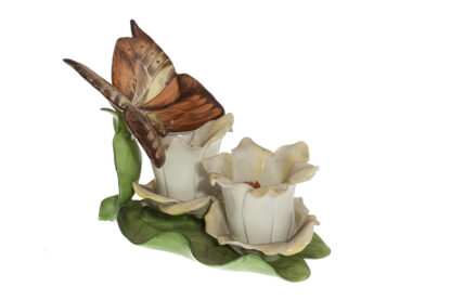 Herend Schmetterling mit Blumen 9301 – Bild 2