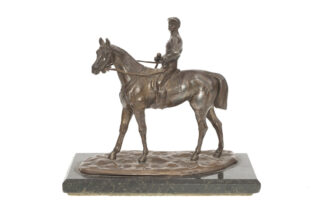 Jockey, Reiter zu Pferd
