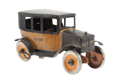 Ferdinand Strauss Yell-O-Taxi Tin Toy Car – Bild 2