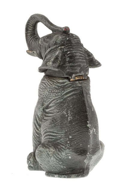 Feuerzeug, Lighter sitzender Elefant ca 1920-1930 – Bild 7