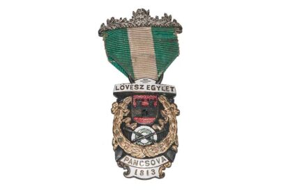 Schiessabzeichen Abzeichen Lövesz Egylet pancsova 1813