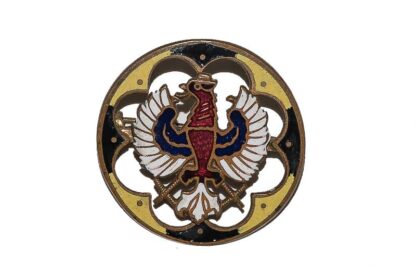 Patriotisches Abzeichen Adler emailliert