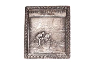 RADFAHRER Abzeichen Quer d. Marchfeld 1931 NÖRV