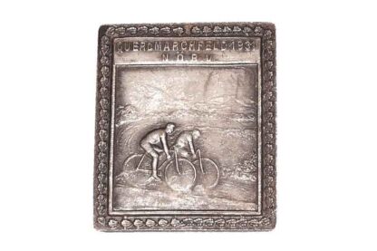 RADFAHRER Abzeichen Quer d. Marchfeld 1931 NÖRV
