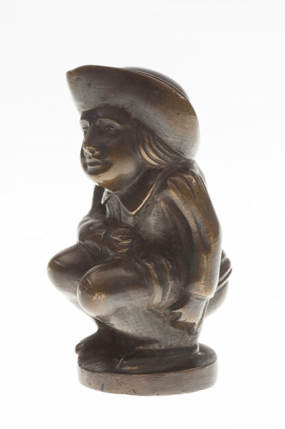 KÜHLERFIGUR, RADIATOR MASCOT, HOOD ORNAMENT Glücksbringer, ein Häufchen Glück – Bild 2