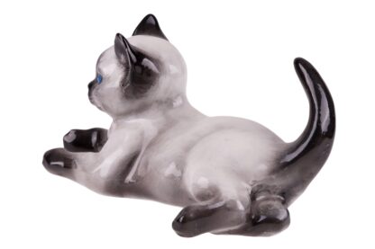Rosenthal liegende Siam Katze Fritz Heidenreich – Bild 2