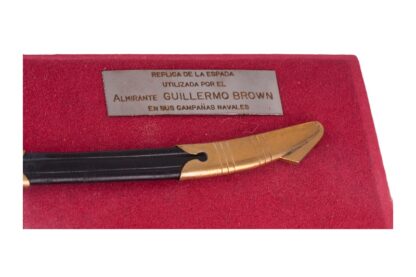 Miniatur Säbel Replica De La Espada Almirante Guillermo Brown – Bild 3