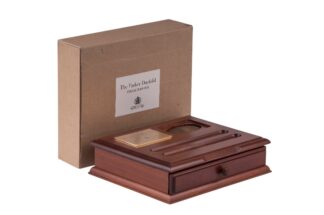 The Parker Duofold Collection Collectors Box Timber Desk Set