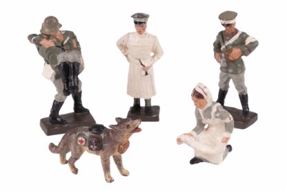 LINEOL Sanitätskutsche + 5 Sanitätsfiguren – Bild 5