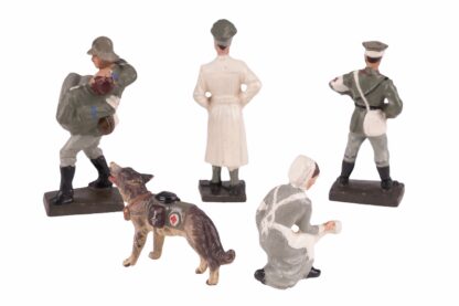 LINEOL Sanitätskutsche + 5 Sanitätsfiguren – Bild 6