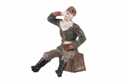 LINEOL Soldat sich rasierend