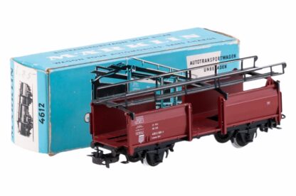 Märklin H0 4612 Autotransportwagen unbeladen DB 433 2 001-7 OVP