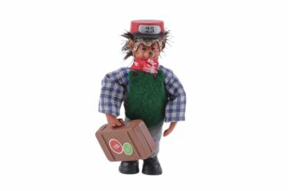 Figur mit Koffer Peter Mecki (2)