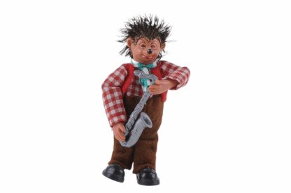 Figur mit Saxofon Peter Mecki (1)