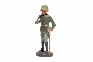 Stehender Offizier mit Fernglas Elastolin Soldat1