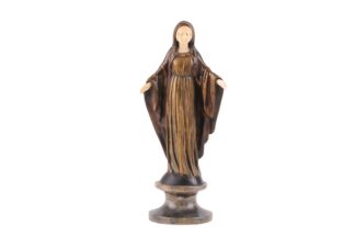 Bronze Figur, Heiligen Figur Jungfrau Maria11