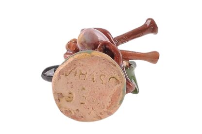 Dudelsackbläser Keramik Figur Miniatur Made in Austria1