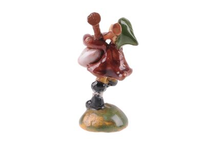 Dudelsackbläser Keramik Figur Miniatur Made in Austria2