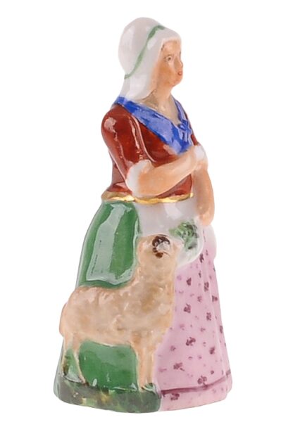 Frau mit Schaf 3