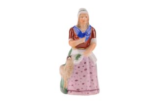 Frau mit Schaf 5