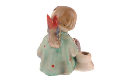 Hummel Figur Kerzenleuchter Mädchen mit Ziehharmonika2