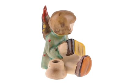 Hummel Figur Kerzenleuchter Mädchen mit Ziehharmonika3