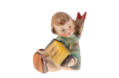 Hummel Figur Kerzenleuchter Mädchen mit Ziehharmonika4