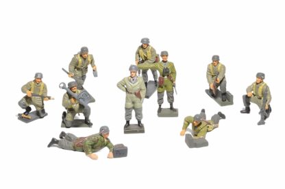 Lineol Duscha WW2 German Paratropp 10 Stück Fallschirmspringer1