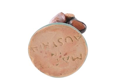 Mann mit Stiefel Keramik Figur Miniatur Made in Austria1