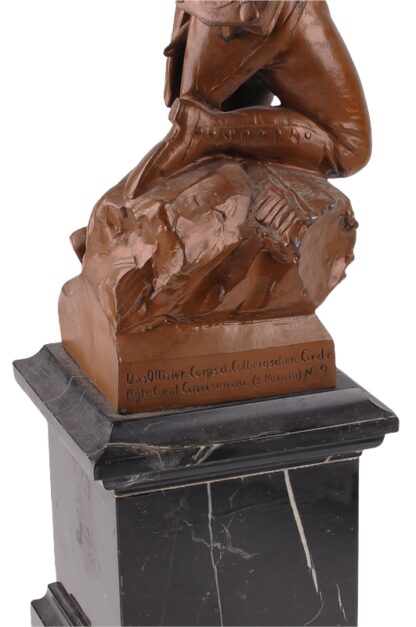 Statue Colberg 1807 Offizier-Corps d. Colbergischen Rgts. des Grafen Gneisenau Nr. 9