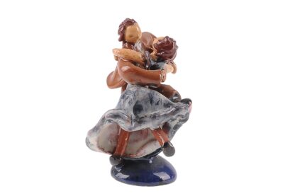 Tanzendes Paar Keramik Figur Miniatur Made in Austria3