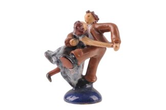 Tanzendes Paar Keramik Figur Miniatur Made in Austria4